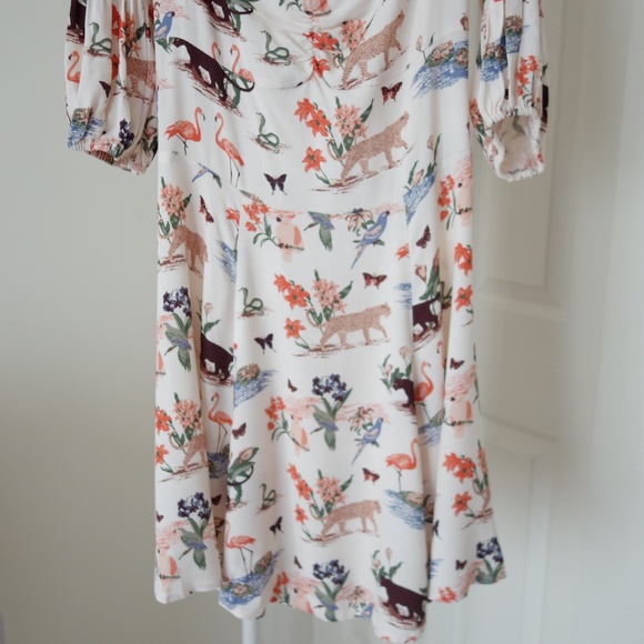 Reformation Cirrus Dress Rainforest - Picture 7 of 10